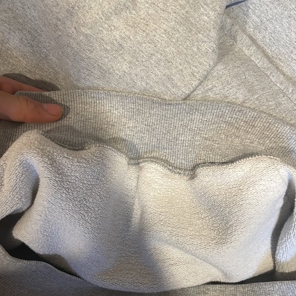 Champion Vintage Heavyweight Fleece-lined Grey Hoodie - Picture 6 of 6